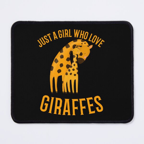 Item preview, Just a Girl who Loves Giraffes designed and sold by 87-Aesthetics.