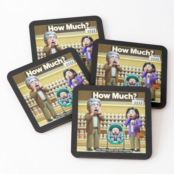Item preview, "Grocery Shock - The Panicans Go Shopping" designed and sold by MySheetMusicArt.