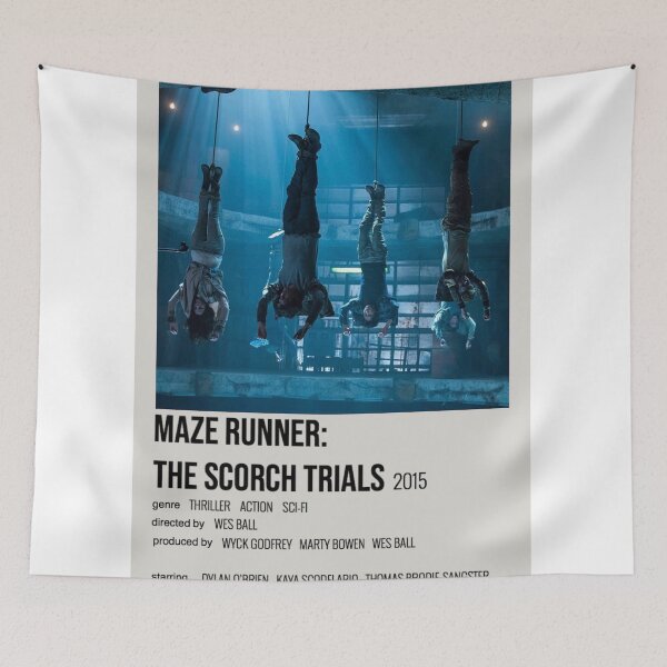 Item preview, maze runner: the scorch trails movie poster 02 designed and sold by jennamcmahon.