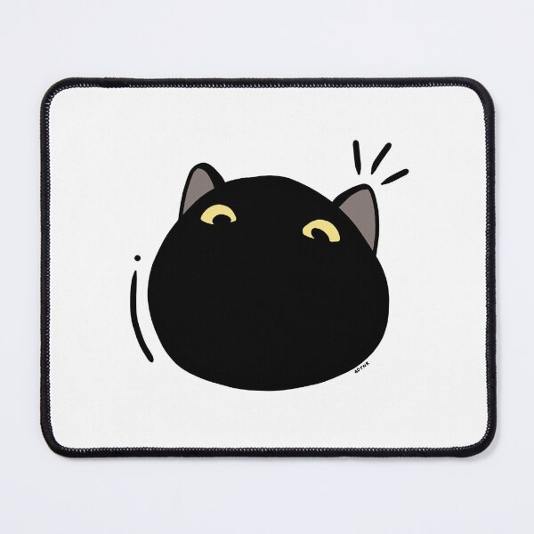 Item preview, black cat designed and sold by adtnr.