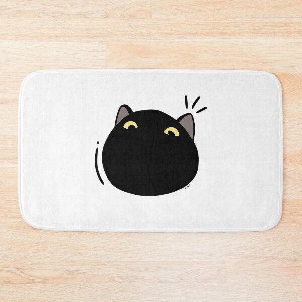Item preview, black cat designed and sold by adtnr.