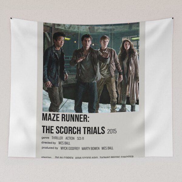 Item preview, maze runner: the scorch trials movie poster 03 designed and sold by jennamcmahon.