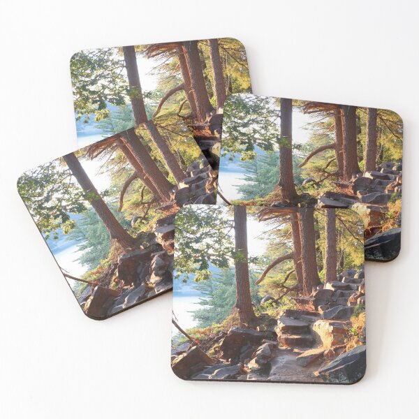Item preview, Ice Age Nature Site at Golden Hours in the Devil's Lake State Park, Wisconsin, USA.  designed and sold by Maryna Gumenyuk.