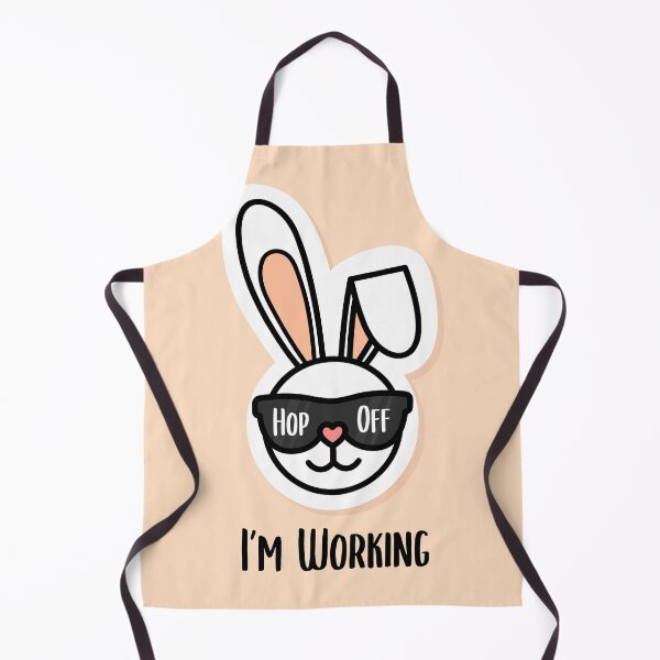 Item preview, Funny Easter Bunny – Hop Off, I’m Working | Sassy Easter Humor designed and sold by pixelnprint111.