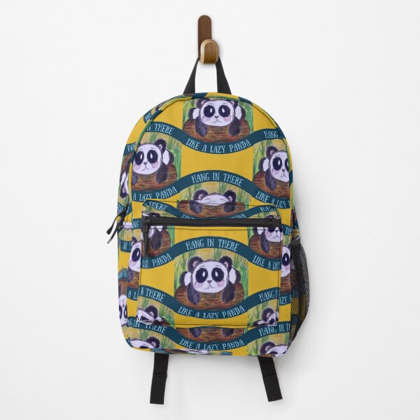 Item preview, Hang In There Like a Lazy Panda designed and sold by MyBottomShelf.