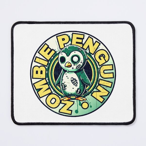 Item preview, Retro Zombie Penguin designed and sold by pUNKnown.