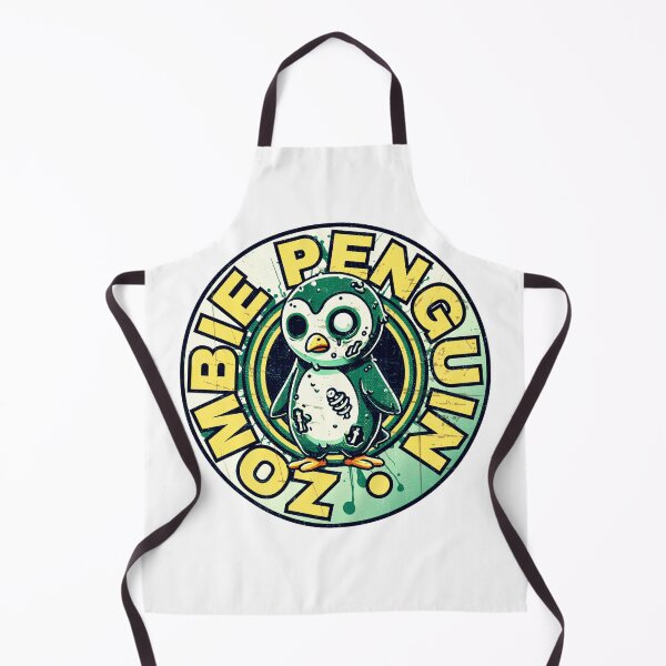 Item preview, Retro Zombie Penguin designed and sold by pUNKnown.