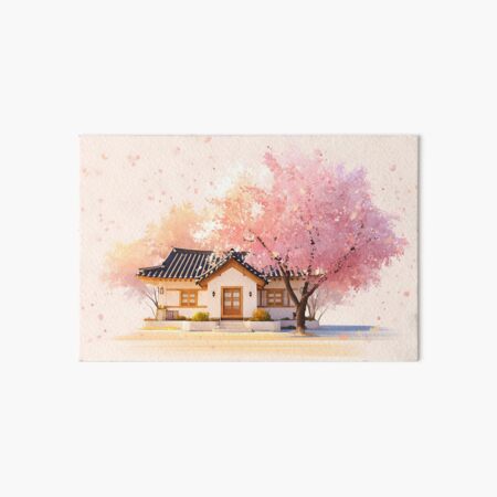 Item preview, Modern Korean Home with Cherry Blossoms designed and sold by Toriu.