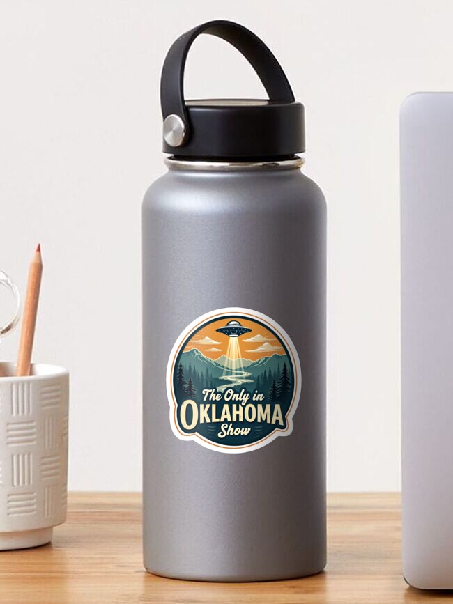 Thumbnail 1 of 3, Sticker, The Only in Oklahoma Show designed and sold by OnlyinOKShow.