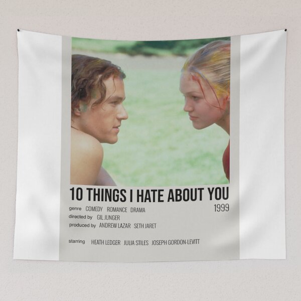 Item preview, 10 things I hate about you movie poster designed and sold by jennamcmahon.