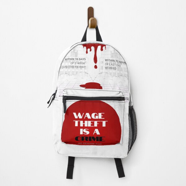 Item preview, Wage Theft is a Crime designed and sold by Seamic-Views.