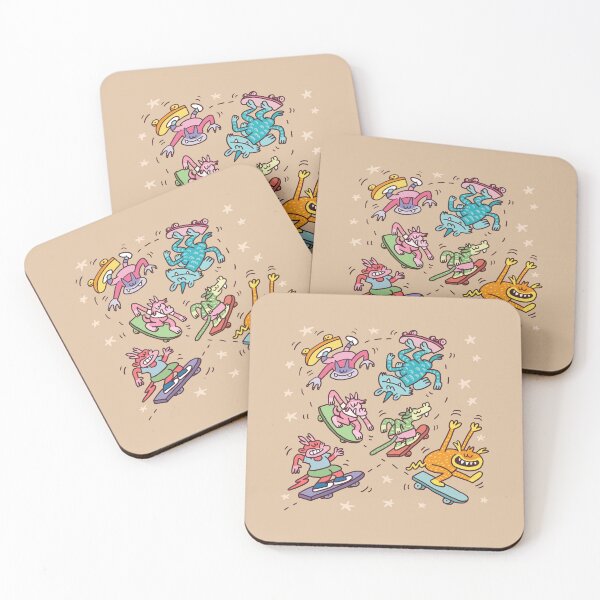 Item preview, Monster Skaters #1 designed and sold by robotfunmonster!.