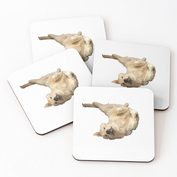 Item preview, Belly Up Goofy Golden Retriever designed and sold by SmudgeWorks.