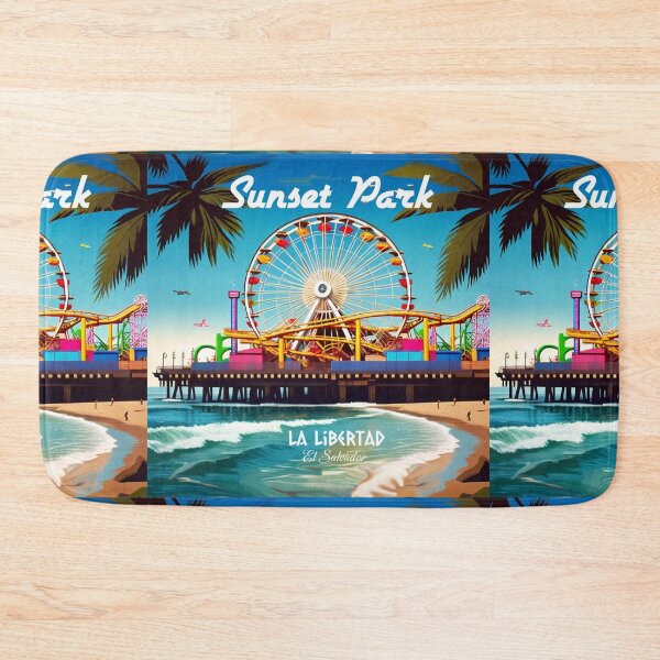 Item preview, Travel Vintage Sunset Park La Libertad El Salvador  designed and sold by kestrada2906.