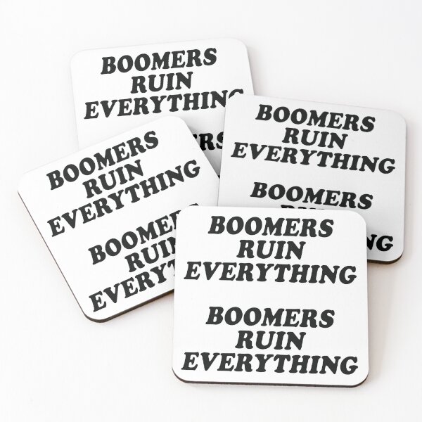 Item preview, Boomers Ruin Everything designed and sold by the-craft-shop.