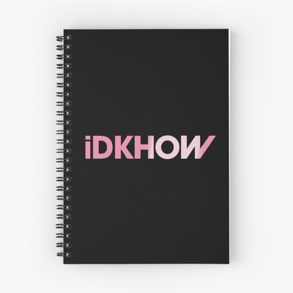 Item preview, Idkhow pink fade logo design designed and sold by KokoroArts.