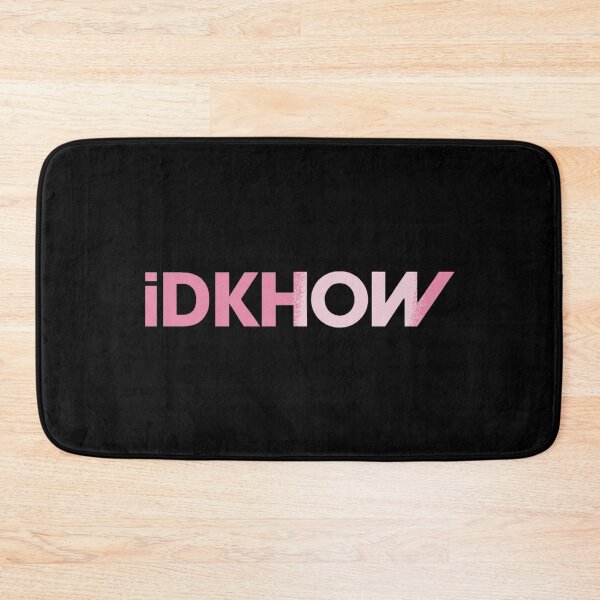 Item preview, Idkhow pink fade logo design designed and sold by KokoroArts.