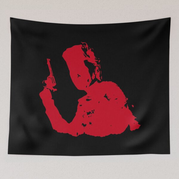 Item preview, Red Billy the Kid Silhouette  designed and sold by UNK-Fatigues.