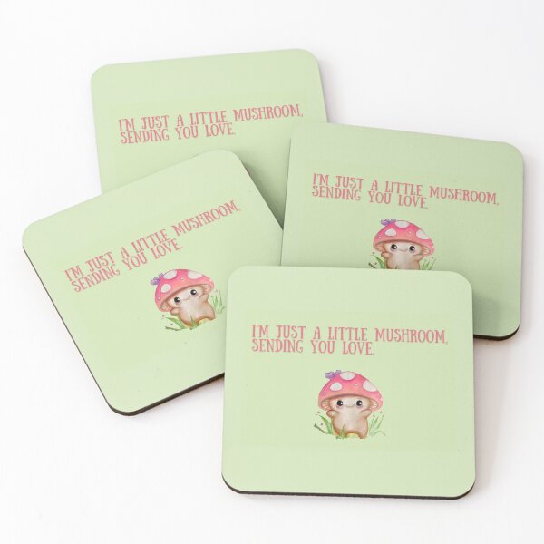 Item preview, I'm Just a Little Mushroom, Sending You Love designed and sold by MyBottomShelf.