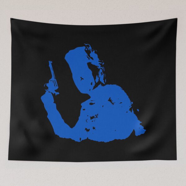 Item preview, Blue Billy the Kid Silhouette  designed and sold by UNK-Fatigues.