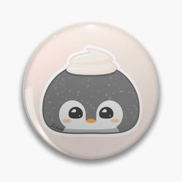 Item preview, Black Sesame Penguin Mochi designed and sold by sehana.