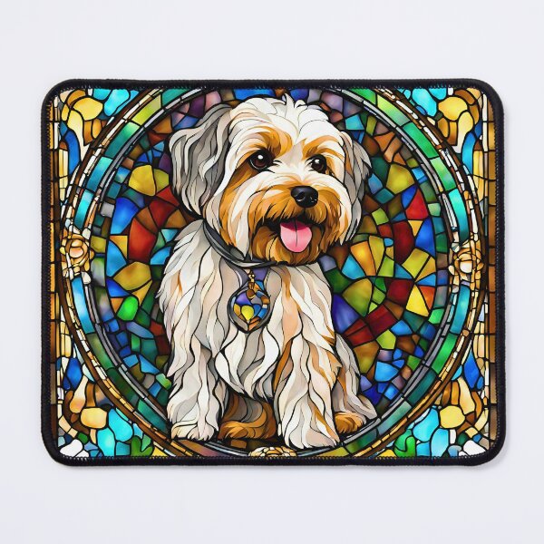 Item preview, Stained Glass Yorkipoo designed and sold by Fredster1966.