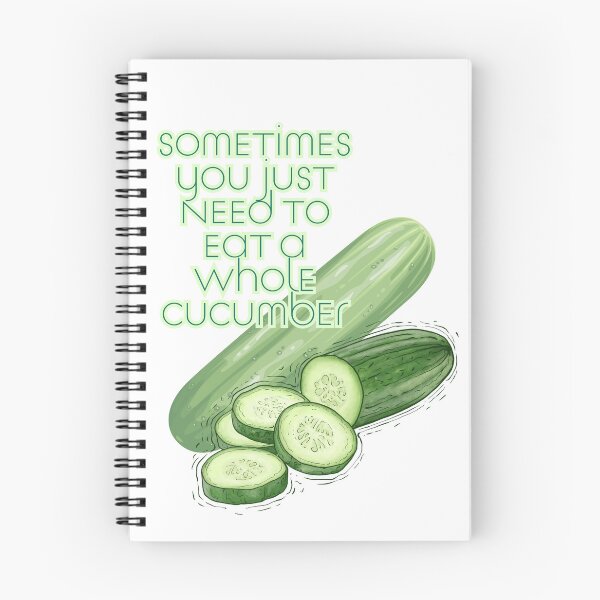 Item preview, eat the whole cucumber designed and sold by usualshambles.