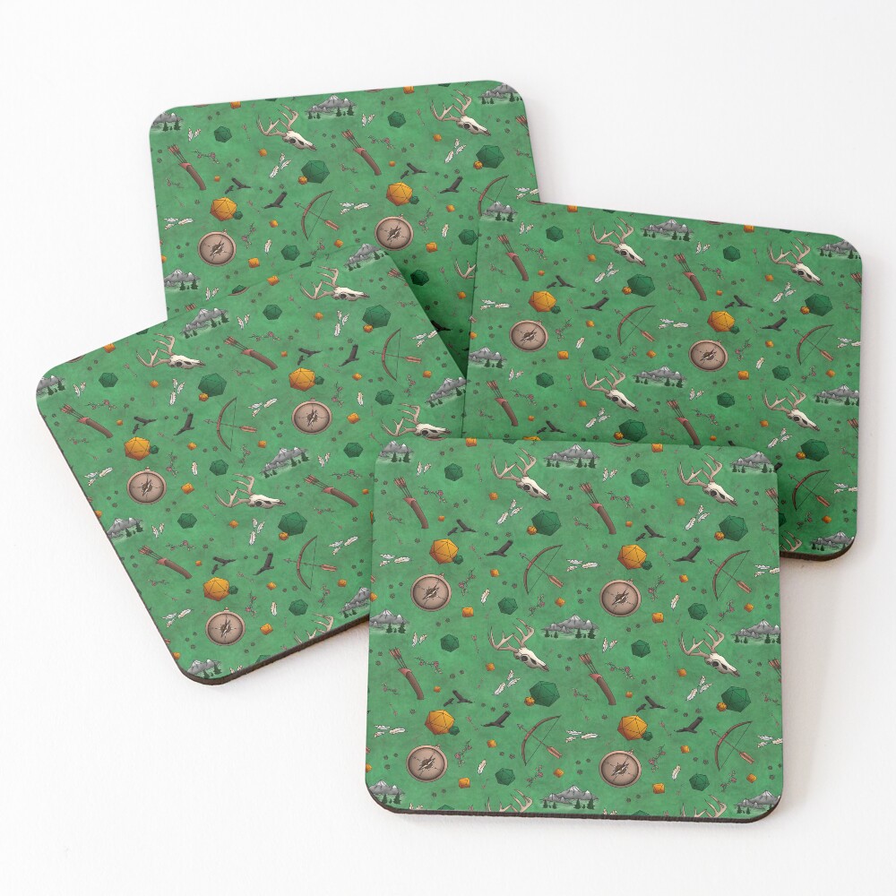 Item preview, Coasters (Set of 4) designed and sold by DBMoonshine.