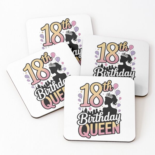 Item preview, 18th Birthday Queen | Royal Birthday Girl Design designed and sold by HustleBossLady247.
