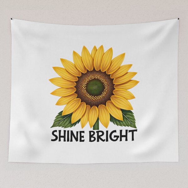 Item preview, The Golden Bloom: "Shine Bright" Sunflower Art - Radiate Joy & Positivity designed and sold by www.contentcraze.in.