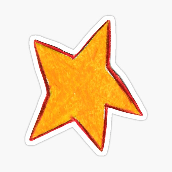 Vista previa del artículo con la obra «¡Estrella de papel!», diseñado y vendido por pocketbvnny.