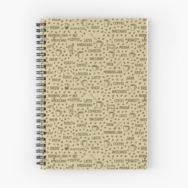 Item preview, Vintage Coffee Pattern – Espresso, Latte, Mocha & More designed and sold by John-NW-Shop.