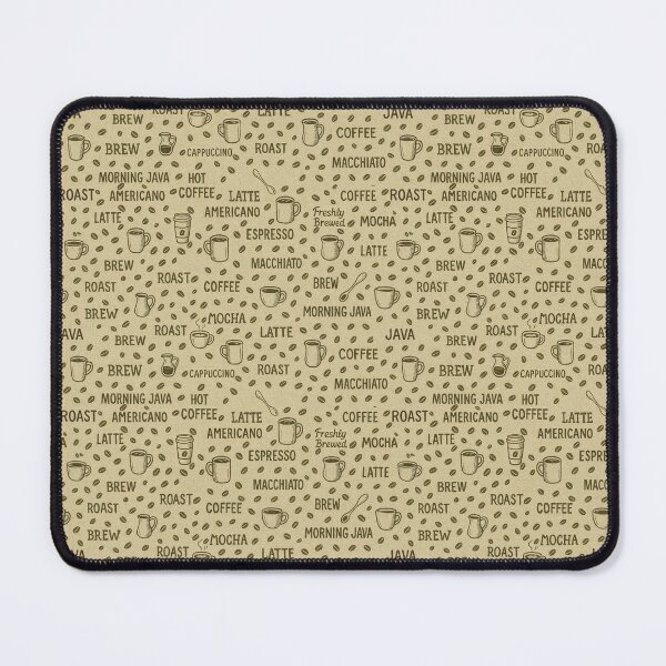 Item preview, Vintage Coffee Pattern – Espresso, Latte, Mocha & More designed and sold by John-NW-Shop.