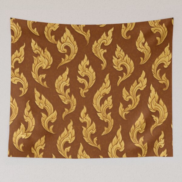 Item preview, Golden Kanok Elegance designed and sold by BobArtGallery.