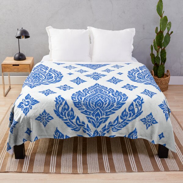 Item preview, Blue Benjarong Grace designed and sold by BobArtGallery.
