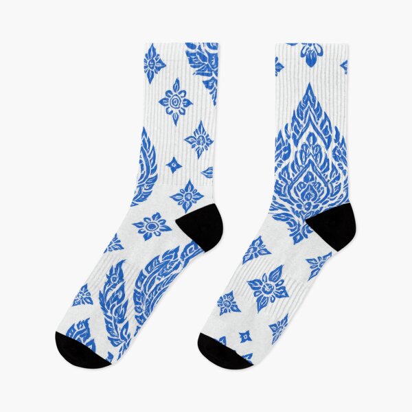 Item preview, Blue Benjarong Grace designed and sold by BobArtGallery.