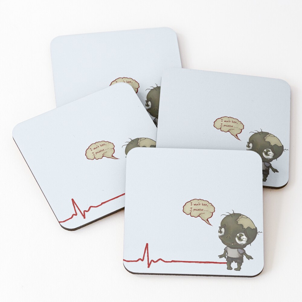 Item preview, Coasters (Set of 4) designed and sold by CryptidsCreate.