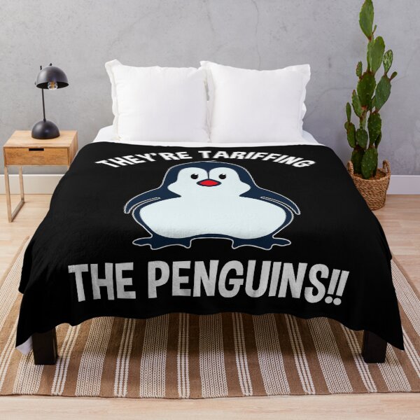 Item preview, They're Tariffing The Penguins!! designed and sold by Cat Lady Designs.