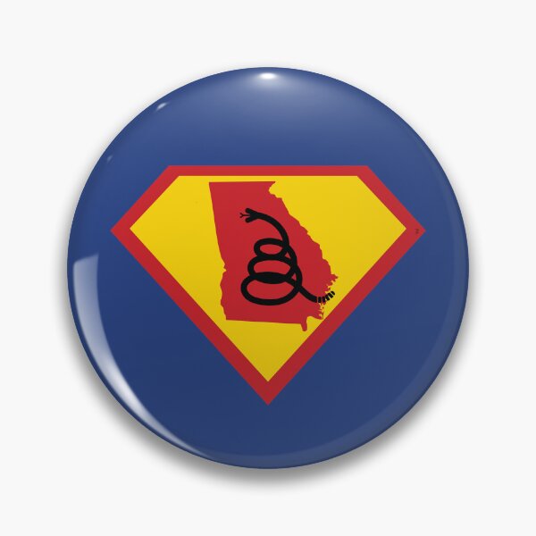 Artikelvorschau, GEORGIAN SHIELD - Freiheit ist die Supermacht - Moderne Gadsden-Schlangenflagge - Don't Tread On Me SUPERHERO GEORGIA Design entworfen und verkauft von pelagio.