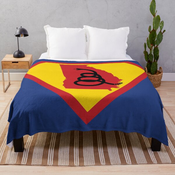 Item preview, GEORGIAN  SHIELD - Freedom Is The Superpower - Modern Gadsden Snake Flag - Dont Tread On Me SUPERHERO GEORGIA design designed and sold by pelagio.