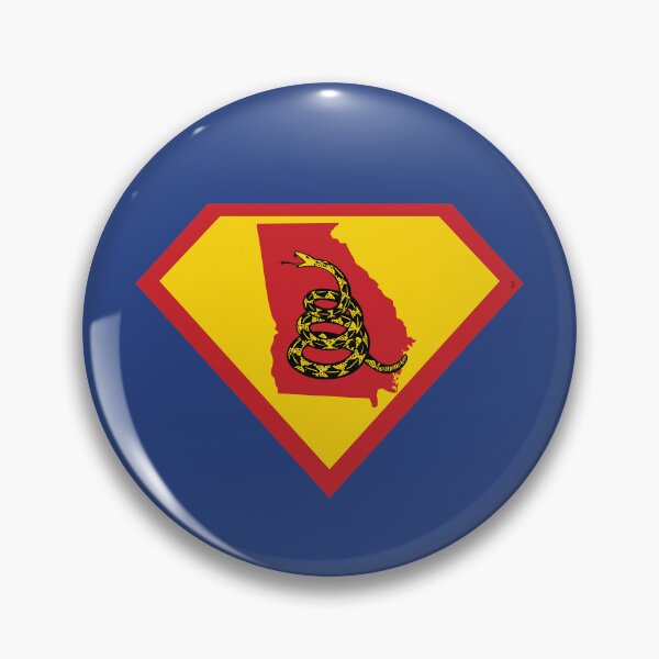 Artikelvorschau, GEORGIAN SHIELD - Freiheit ist die Supermacht - Gadsden Snake Flag - Don't Tread On Me SUPERHERO GEORGIA Design entworfen und verkauft von pelagio.