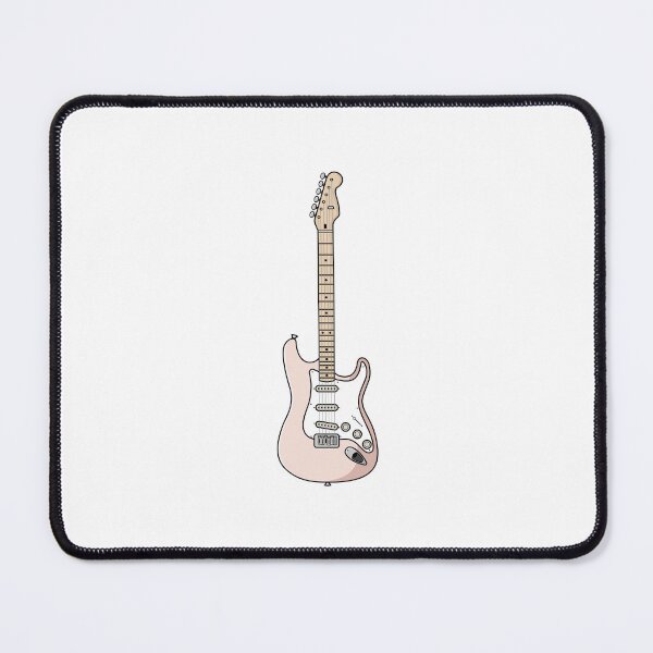 Item preview, Electric Guitar - Shell Pink designed and sold by thebluewildstudio.