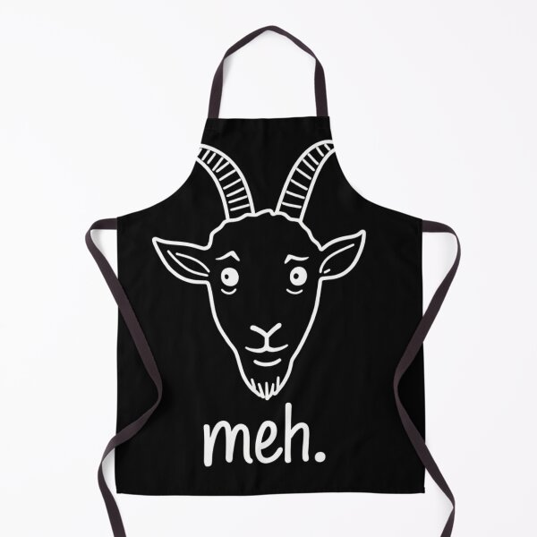 Item preview, Minimalist Meh Goat – Funny Indifferent Animal Design designed and sold by haitrieuic96.
