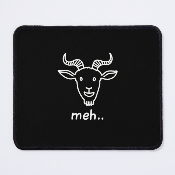 Item preview, Minimalist Meh Goat – Funny Indifferent Animal Design designed and sold by haitrieuic96.