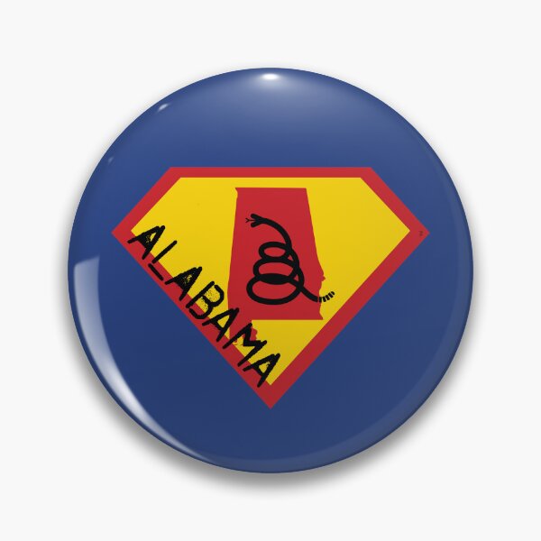 Item preview, ALABAMAN  ALABAMIAN SHIELD - Freedom Is The Superpower - Modern Gadsden Snake Flag - Dont Tread On Me SUPERHERO ALABAMA spellout design designed and sold by pelagio.
