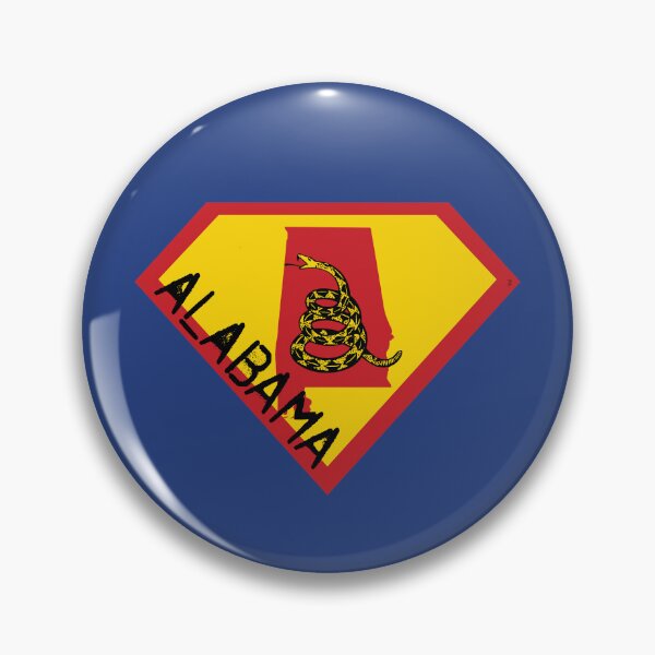 Item preview, ALABAMAN  ALABAMIAN  SHIELD - Freedom Is The Superpower -  Gadsden Snake Flag - Dont Tread On Me SUPERHERO ALABAMA spellout design designed and sold by pelagio.