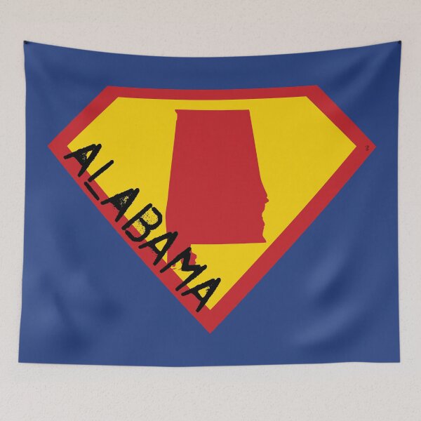 Item preview, ALABAMAN  ALABAMIAN  SHIELD - Freedom Is The Superpower - SUPERHERO ALABAMA spellout design designed and sold by pelagio.