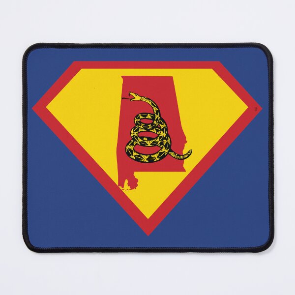 Item preview, ALABAMAN ALABAMIAN SHIELD - Freedom Is The Superpower - Gadsden Snake Flag - Dont Tread On Me SUPERHERO ALABAMA design designed and sold by pelagio.
