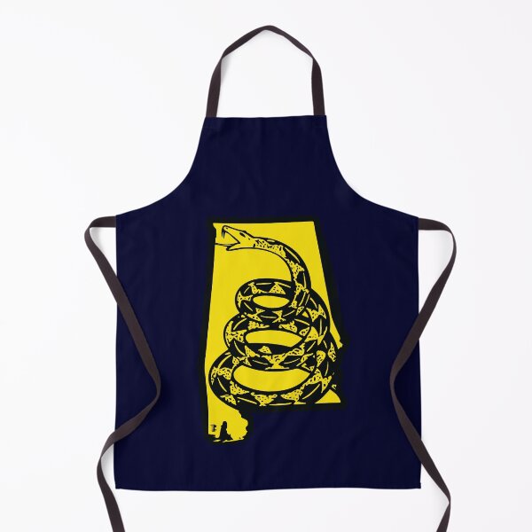 Item preview, ALABAMA  - Libertarian - Don't Tread On Me Gadsden Snake on ALABAMAN  ALABAMIAN Map designed and sold by pelagio.