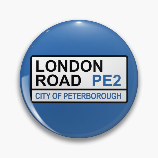 Item preview, Peterborough London Road Iconic Street Sign designed and sold by DelfDesign.